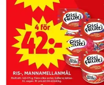 ICA Maxi RIS-, MANNAMELLANMÅL erbjuda