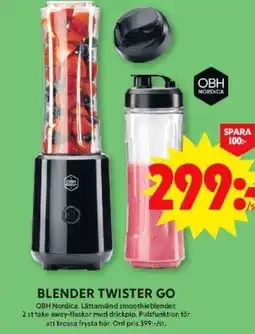 Blender twister go