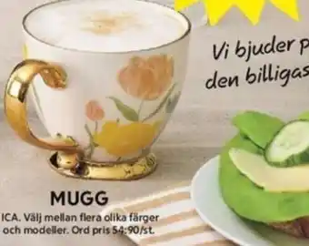 ICA Maxi MUGG erbjuda