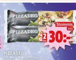 ICA Kvantum PIZZADEG erbjuda