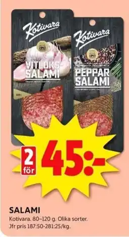 ICA Kvantum SALAMI erbjuda