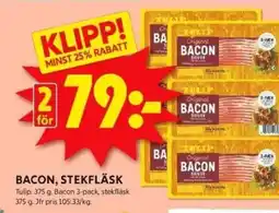 ICA Kvantum BACON, STEKFLÄSK erbjuda