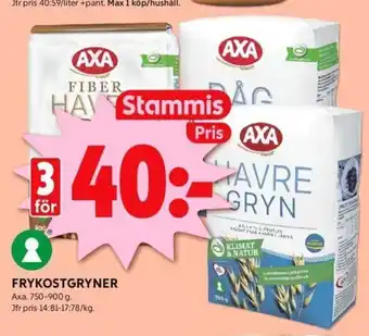 ICA Kvantum FRYKOSTGRYNER erbjuda