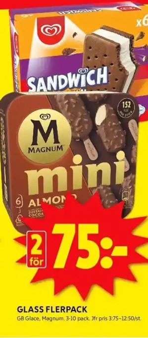 ICA Kvantum GLASS FLERPACK erbjuda