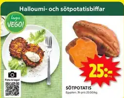 ICA Kvantum SÖTPOTATIS erbjuda