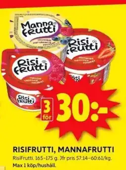 RISIFRUTTI, MANNAFRUTTI
