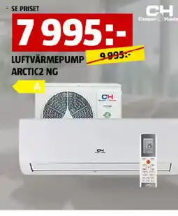 Bauhaus LUFTVÄRMEPUMP ARCTIC2 NG erbjuda