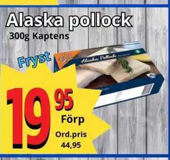 Supergrossen Alaska pollock erbjuda