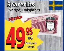 Supergrossen Spareribs Sverige, Dalsjöfors erbjuda