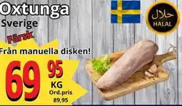 Supergrossen Oxtunga Sverige Färsk erbjuda