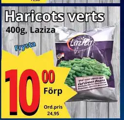 Supergrossen Haricots verts erbjuda