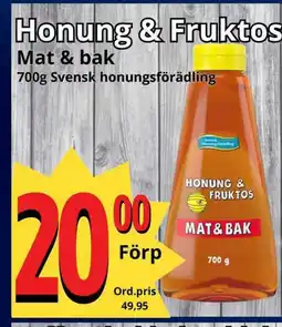 Supergrossen Honung & Fruktos Vit sparris erbjuda