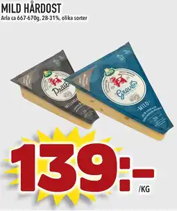 Supergrossen MILD HÅRDOST erbjuda