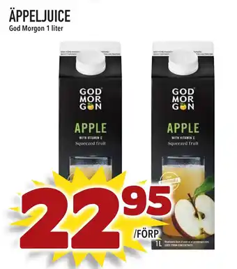 Supergrossen ÄPPELJUICE erbjuda