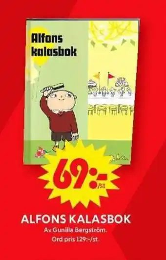 ICA Maxi Alfons kalasbok erbjuda