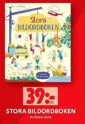 ICA Maxi Stora bildordboken erbjuda