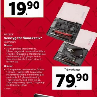 Lidl Verktyg för finmekanik erbjuda