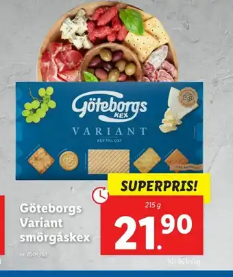 Göteborgs variant smörgåskex