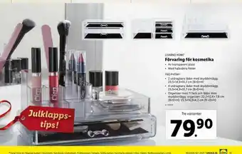 Lidl Förvaring för kosmetika erbjuda