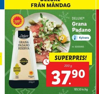 Lidl Grana Padano erbjuda