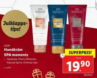 Handkräm SPA moments