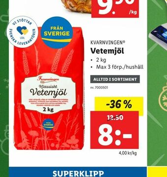 Lidl Vetemjöl erbjuda