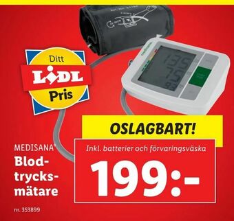 Lidl Blodtrycksmätare erbjuda