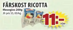 Matvärlden Tensta FÄRSKOST RICOTTA erbjuda