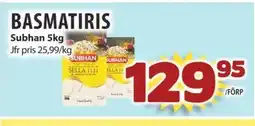 Matvärlden Tensta BASMATIRIS erbjuda