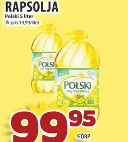 Matvärlden Tensta RAPSOLJA erbjuda
