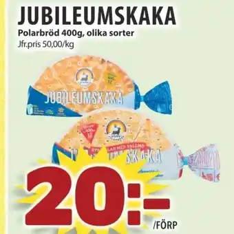 Matvärlden Tensta JUBILEUMSKAKA erbjuda