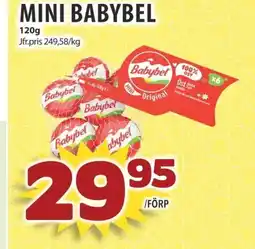 Matvärlden Tensta MINI BABYBEL erbjuda