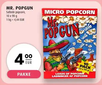 Scandinavian Park MR. POPGUN Saltede popcorn, erbjuda