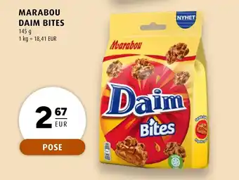 Scandinavian Park MARABOU DAIM BITES erbjuda