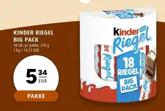 Scandinavian Park KINDER RIEGEL BIG PACK erbjuda