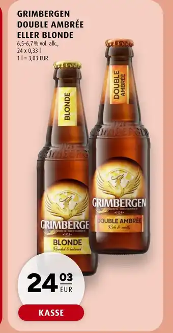 Scandinavian Park ELLER BLONDE GRIMBERGE DOUBLE AMBRÉE erbjuda