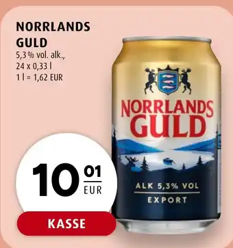 Scandinavian Park NORRLANDS GULD 5,3% vol. alk., erbjuda