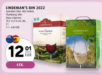 Scandinavian Park LINDEMAN'S BIN 2022 Australien | Rød- eller hvidvin, erbjuda