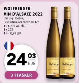 Scandinavian Park WOLFBERGER VIN D'ALSACE 2022 Frankrig | Hvidvin, erbjuda