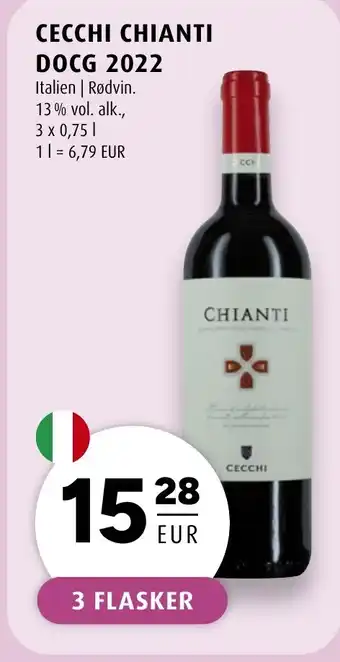 Scandinavian Park CECCHI CHIANTI DOCG 2022 Italien | Rødvin. erbjuda