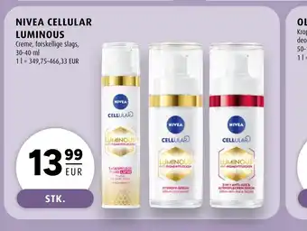 Scandinavian Park NIVEA CELLULAR LUMINOUS erbjuda