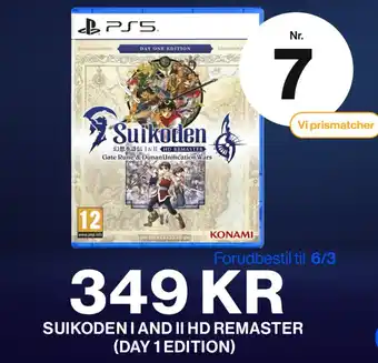 Spelbutiken Suikodeni and ii hd remaster (day 1 edition) erbjuda