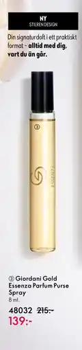Giordani gold essenza parfum purse spray