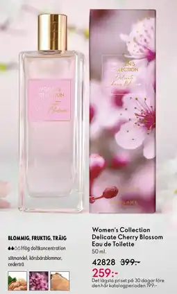 Oriflame Women's collection delicate cherry blossom eau de toilette erbjuda