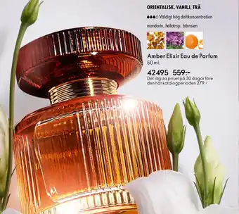 Oriflame Amber elixir eau de parfum erbjuda