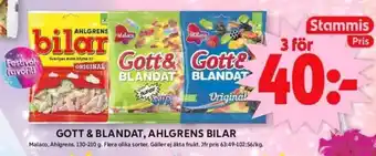 ICA Maxi Gott & blandat, ahlgrens bilar erbjuda