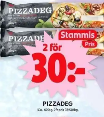 ICA Maxi Pizzadeg erbjuda