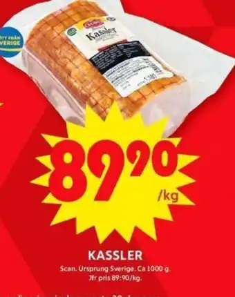 ICA Maxi Kassler erbjuda