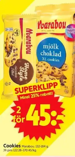 ICA Supermarket Cookies erbjuda