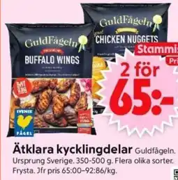 ICA Supermarket Ätklara kycklingdelar erbjuda